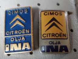 Cimos Citroen Car Logo INA Oil, Gass Fuel Pins - Citroën