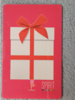 GIFT CARD - FRANCE - SPIRIT 01 - Gift Cards