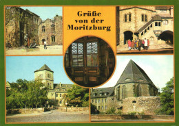 MORITZBURG, SAXONY, MULTIPLE VIEWS, ARCHITECTURE, STATUE, CASTLE GATE, GERMANY, POSTCARD - Moritzburg