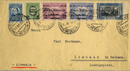 1930 , COLOMBIA , SERVICIO POSTAL AÉREO SCADTA MEDELLÍN , A LIMBACH , YV. 213 , 261 , 87/89 AÉREOS , " SPECIMEN " - Colombia