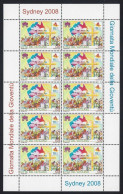 VATICANO 2008 SIDNEY  MINIFOGLIO ** MNH - Blocs & Feuillets