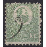 Ungarn 1871 König Franz Josef 2 Gestempelt - Used Stamps