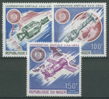 Niger 1975 Raumfahrtunternehmen Apollo-Sojus 452/54 Postfrisch - Niger (1960-...)