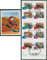 Australien 2001 Vögel Der Wüstengebiete MH 141 Gestempelt (C29589) - Postzegelboekjes