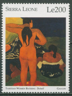Sierra Leone 1996 Gemälde Von Gauguin 2544 Postfrisch - Sierra Leone (1961-...)