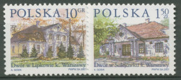 Polen 2001 Bauwerke Gutshöfe 3890/91 Postfrisch - Unused Stamps