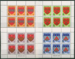 Jersey 1981 Wappen Heftchenblatt H-Blatt 0-25/0-28 Postfrisch (C63053) - Jersey