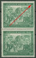 All. Besetzung 1948 Leipz. Messe Plattenfehler 968 I Postfrisch Kl. Zahnfehler - Mint