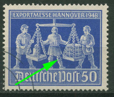 Alliierte Besetzung 1948 Exportmesse Hannover M. Plattenfehler 970 II Gestempelt - Gebraucht