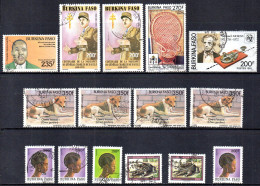 BURKINA FASO Petit Lot Timbres Tous Oblitéré / Used - Burkina Faso (1984-...)