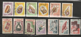 Comores YT 19/24, 29/31, 35/38 Oblit - Used Stamps