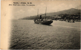 PC UKRAINE YALTA GENERAL VIEW SHIP CRIMEA (a55127) - Ukraine