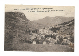 Carte Postale Sites Pittoresqde Franche Comté SALINS LES BAINS  1929 FORT Saint André MONT POUPET - Franche-Comté