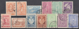 GREECE 563-575,used,falc Hinged - Used Stamps