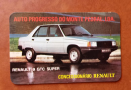 Calendrier De Poche, Renault 1985 - Kleinformat : 1981-90