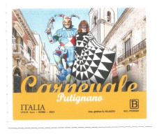 (REPUBBLICA ITALIANA) 2023, CARNEVALE PUTIGNANO - Francobollo Nuovo MNH* - 2021-...:  Nuovi