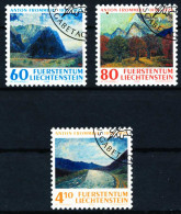 LIECHTENSTEIN 1995 Nr 1108-1110 Gestempelt SA19182 - Gebraucht