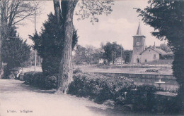 L'Isle VD, L'Eglise Vue Du Parc Du Chateau (151) - L'Isle