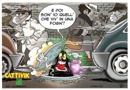 [MD9174] CPM - CATTIVIK PER LEGAMBIENTE MILANO - PROMOCARD 6128 - PERFETTA - Non Viaggiata - Fumetti