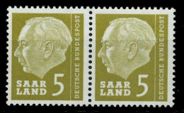SAAR OPD 1957 Nr 384 Postfrisch WAAGR PAAR X799B62 - Unused Stamps