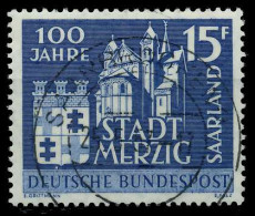 SAAR OPD 1957 Nr 401 Zentrisch Gestempelt X79C93E - Used Stamps