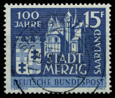 SAAR OPD 1957 Nr 401 Zentrisch Gestempelt X79C9D6 - Used Stamps