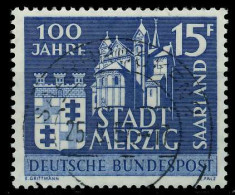 SAAR OPD 1957 Nr 401 Zentrisch Gestempelt X79CA2E - Used Stamps