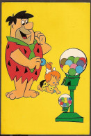 Fred Flintstone And Pebbles - Hanna-Barbera 1965 - Comicfiguren