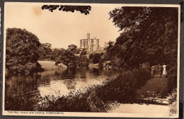 Warkworth - The Mill Walk And Castle - With Three Ladies - Autres & Non Classés