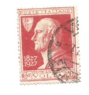 (REGNO D'ITALIA) 1927, CENTENARIO DELLA MORTE DI ALESSANDRO VOLTA - Serie Di 4 Francobolli Usati - Correo Aéreo