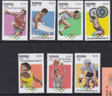 Nicaragua, Olympics Games Los Angeles 1984 - Ete 1984: Los Angeles