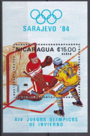 Nicaragua - Olympics Games 1984 - Hockey (sur Glace)