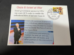 28-3-2024 (1 Y 18) War In Gaza -  UN Netherlands Top Court (ICJ) Order Unhindered Flow Of Aid Into GAZA (Israel Answer) - Militaria