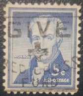United States 5C Used Postmark Stamp Slogan Cancel "Give Red Cross Fund" - Used Stamps