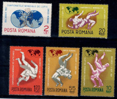ROMANIA 1967 SPORT MI No 2613-7 MNH VF!! - Neufs