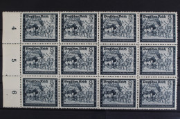 Deutsches Reich, MiNr. 889 PLF II, 12er Block, Postfrisch - Varietà & Curiosità