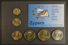 Zypern, BTN-Kursmünzensatz 2004, 6 Münzen - Cipro