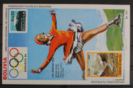 Bolivien, Olympiade, MiNr. Block 137, Postfrisch - Bolivie