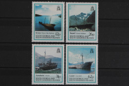 Süd-Georgien, Schiffe, MiNr. 186-189, Postfrisch - Otros - Oceanía