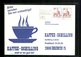 Berlin, MiNr. 673 A Waagerechtes Paar Auf Briefdrucksache - Storia Postale