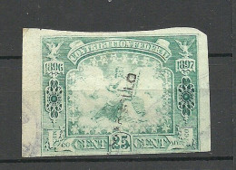 MEXICO 1897 Revenue Tax Taxe 25 C. O - Mexiko