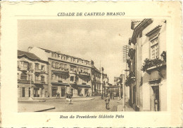 Portugal - Castelo Branco - Rua Do Presidente Sidónio Pais - Castelo Branco