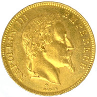 Second-Empire-100 Francs Napoléon III Tête Laurée 1869 Strasbourg - 100 Francs (oro)