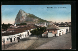 Postal Gibraltar, Rock From La Linea  - Gibraltar