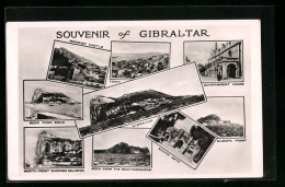 Postal Gibraltar, Government House, South Gate, Moorish Castle  - Gibraltar