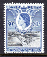 KENYA UGANDA TANGANYIKA KUT - 1954 30c ROYAL VISIT STAMP FINE MNH ** SG 166 - Kenya, Uganda & Tanganyika