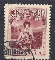 LIECHTENSTEIN 1930 SOGGETTI DIVERSI  UNIF. 94 USATO VF - Gebruikt