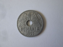 Roumanie 50 Bani 1921 Piece De Monnaie En Aluminium/Romania 50 Bani 1921 Aluminum Coin - Rumania