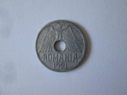 Roumanie 50 Bani 1921 Piece De Monnaie En Aluminium/Romania 50 Bani 1921 Aluminum Coin - Rumania