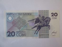 Kyrgyzstan 20 Som 1993 UNC Banknote,see Pictures - Kirgisistan